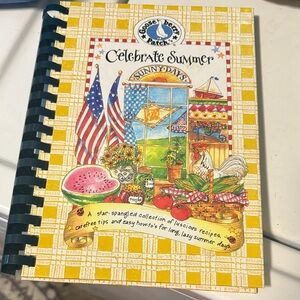 Celebrate Summer Cookbook with Yellow Cover